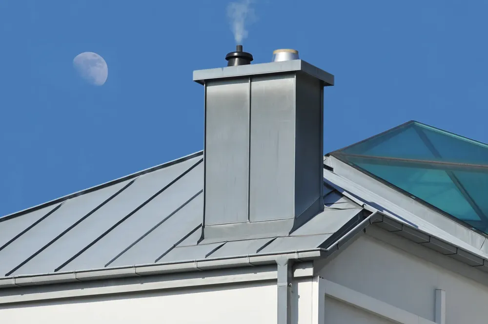 Toiture en zinc à Pavilly